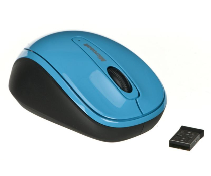 Myszka Microsoft 3500 Wireless Mobile niebieska